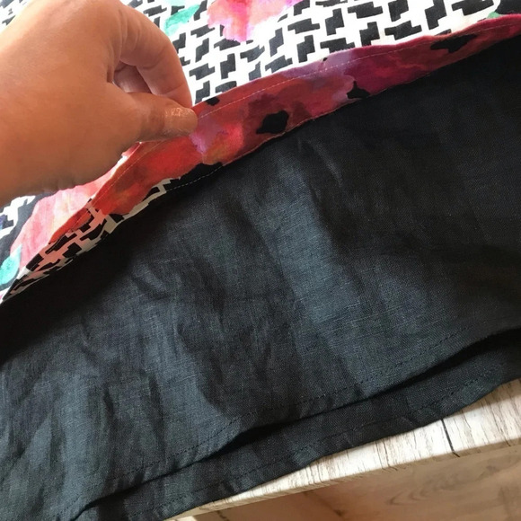 NWT Rafaela Linen Tunic 3/4 Sleeve Top Shirt Size M - Picture 8 of 14